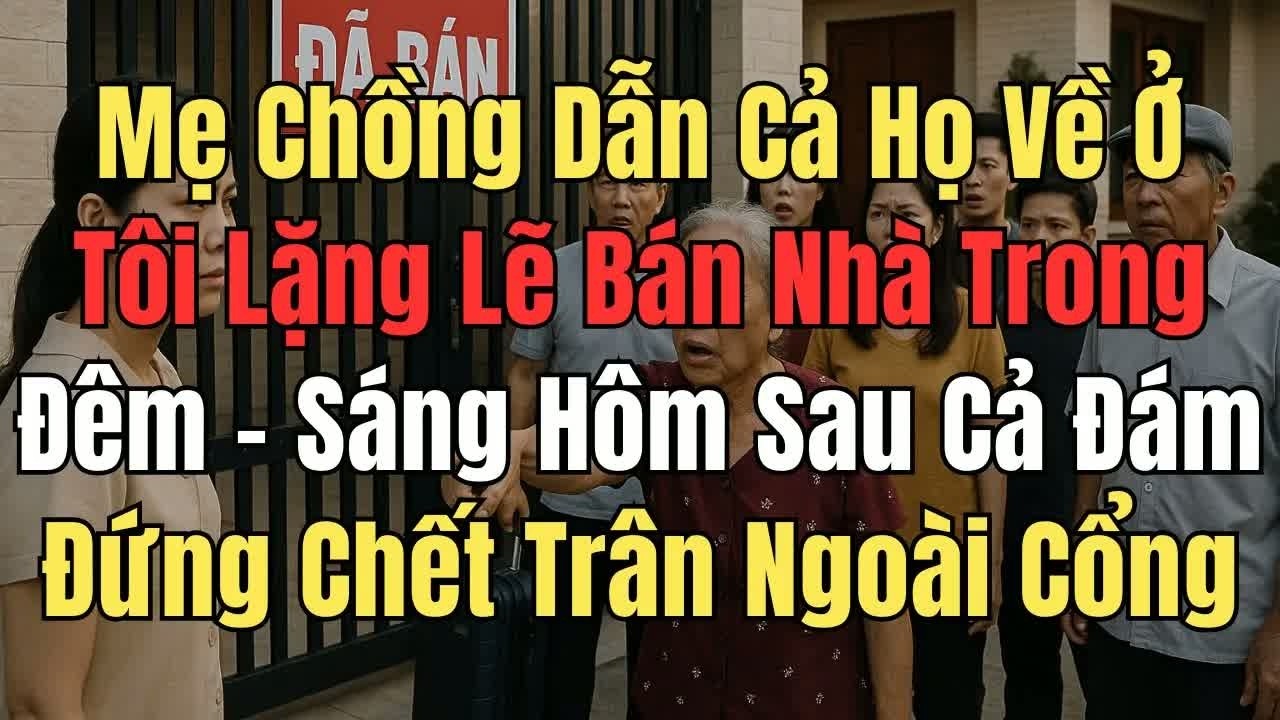 Chỉ vì tôi đến thăm bạn thân trong đêm, sáng hôm sau cả nhà chồng đứng chết lặng khi sự thật bị lậ