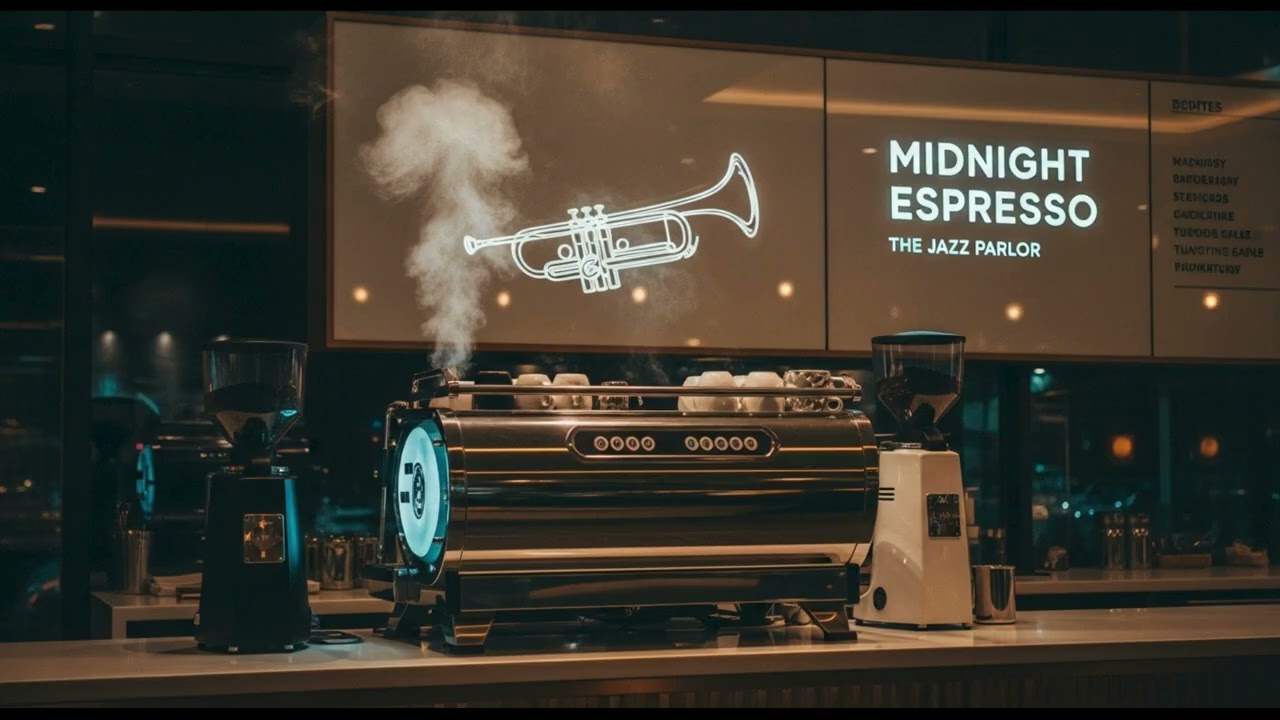 Midnight Espresso  | Cool Jazz Original (Upbeat Café)