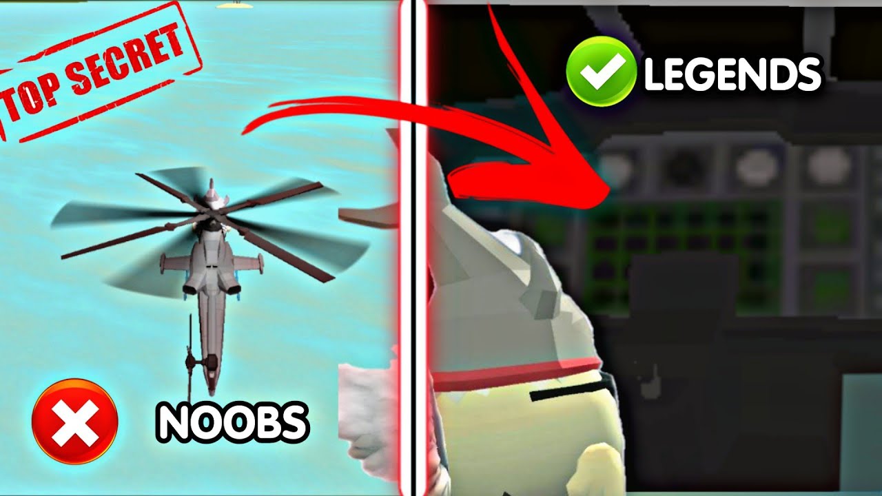 Chicken Gun new secret in helicopter 🚁🤯