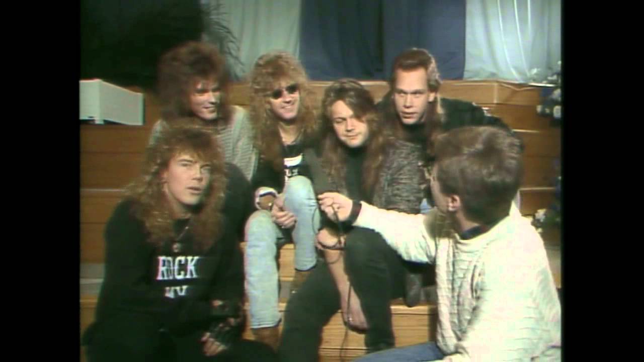 Europe - Interview @ Gig TV Show 10th January 1989 HD