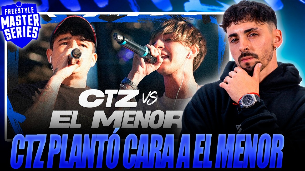EL MENOR VS CTZ .🎵🥊 EL FLOW DE CTZ PLANTÓ CARA A LOS GOLPES DE EL MENOR🎵🥊  REACCIÓN FMS CHILE