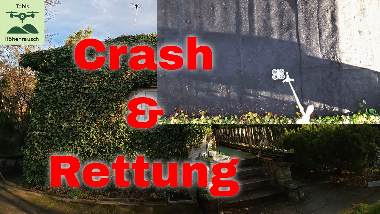 Drohnenrettung nach Drohnen Crash mit der DJI Mavic 3 Pro – NEO vom Dach gerettet!