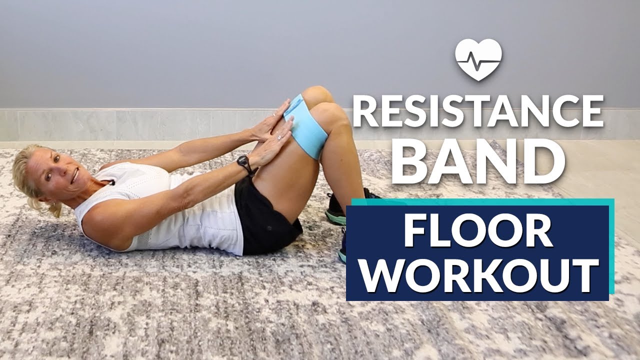 8-Minute Resistance Band Floor Workout