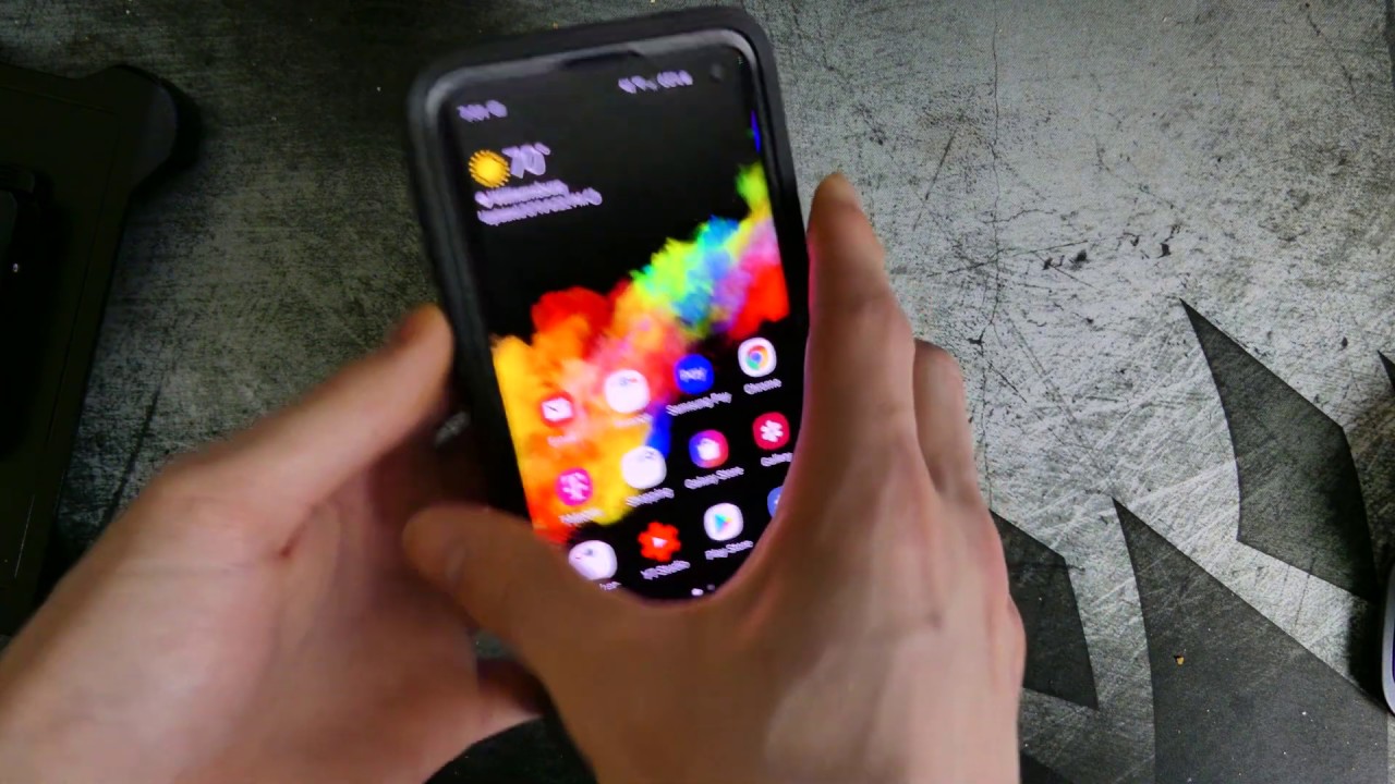Samsung Galaxy S10 Otterbox Defender Pro
