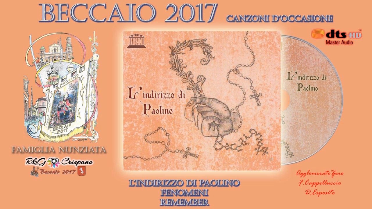 Nola 2017 - Canzoni d'occasione Beccaio - FT - Cappelluccio,Parisi, Scafuro, Palma Tufano