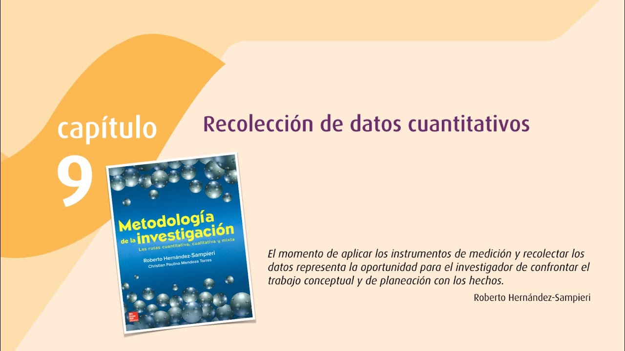 Metodología de la investigación (Capítulo 9)