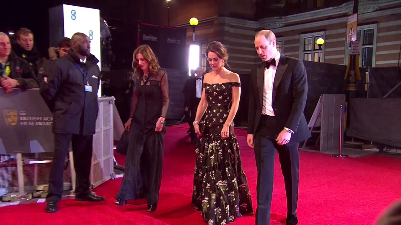 BAFTA 2017: Duke and Duchess of Cambridge - Red Carpet Arrival
