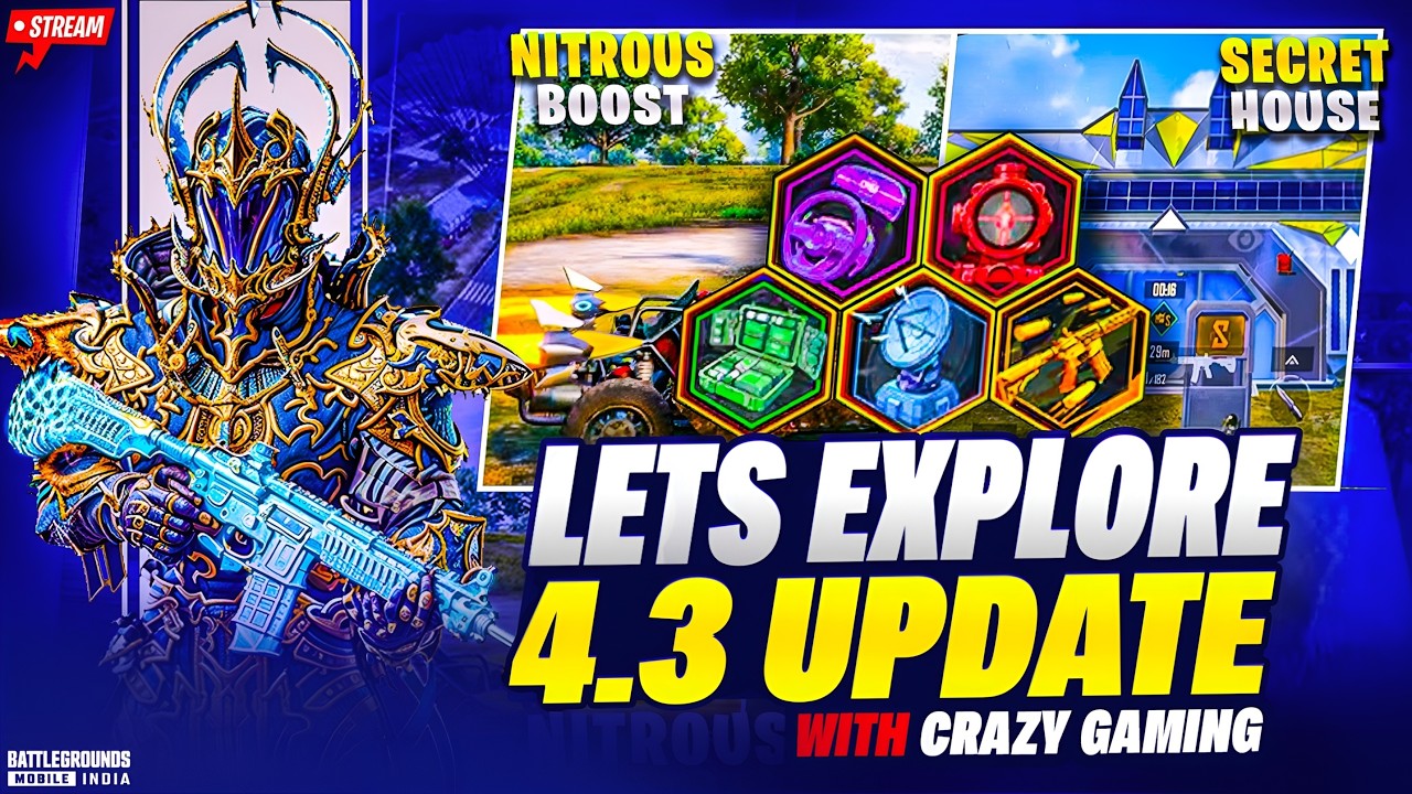 NEW UPDATE 4.3 IS HERE 🔥 SOLO VS SQUAD BGMI 🥵 #shortsfeed #bgmi #pubgmobile