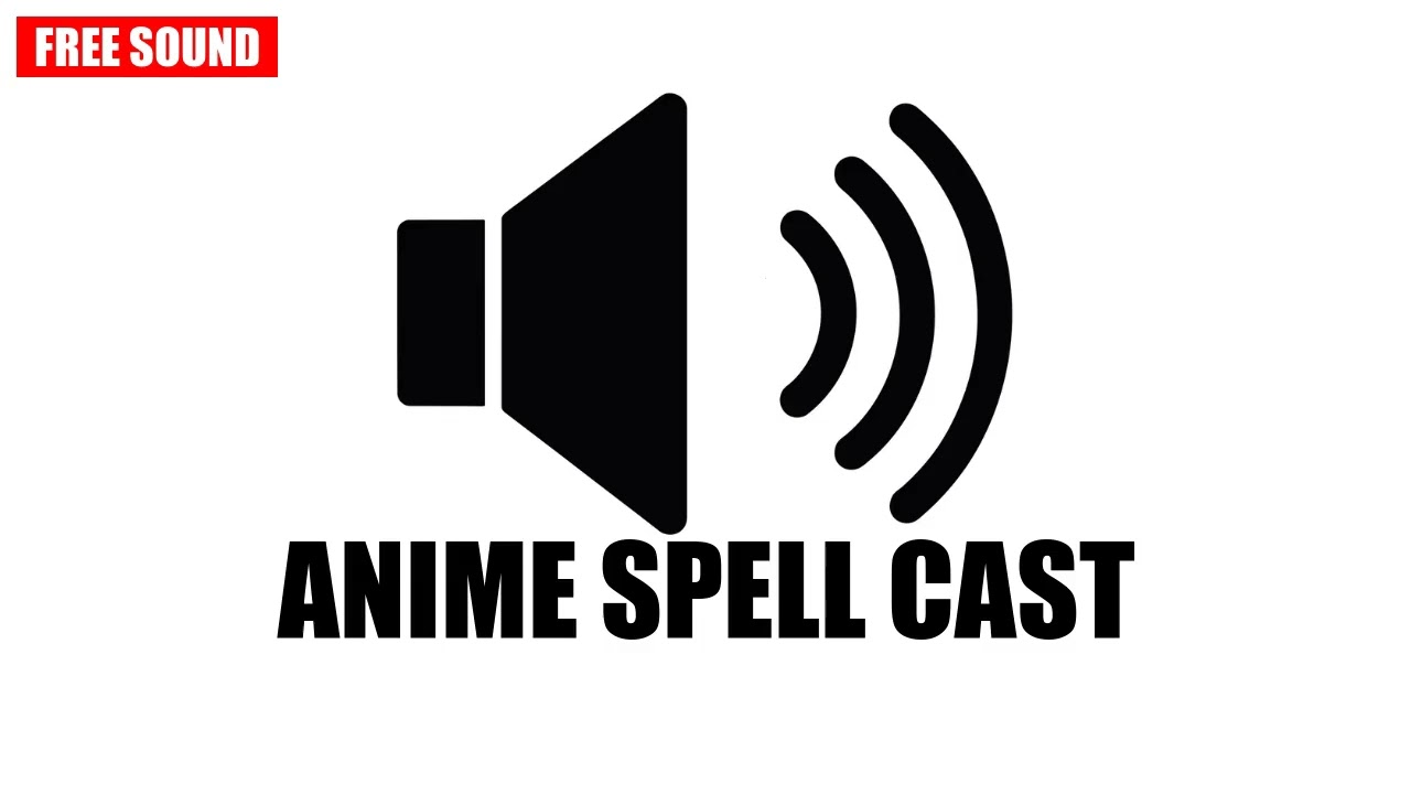 Anime Magical Spell Cast Sound Effect (Free Sound Effect) - no copyright SFX