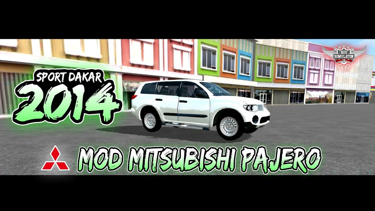MOBIL PAJERO SPORT!! - BUSSID V2.9 | Mod Mitsubishi Pajero Sport - 