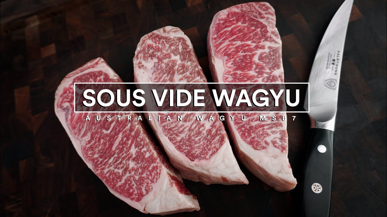 Sous Vide WAGYU Marble Score 7 - Australian Wagyu Strip Loin