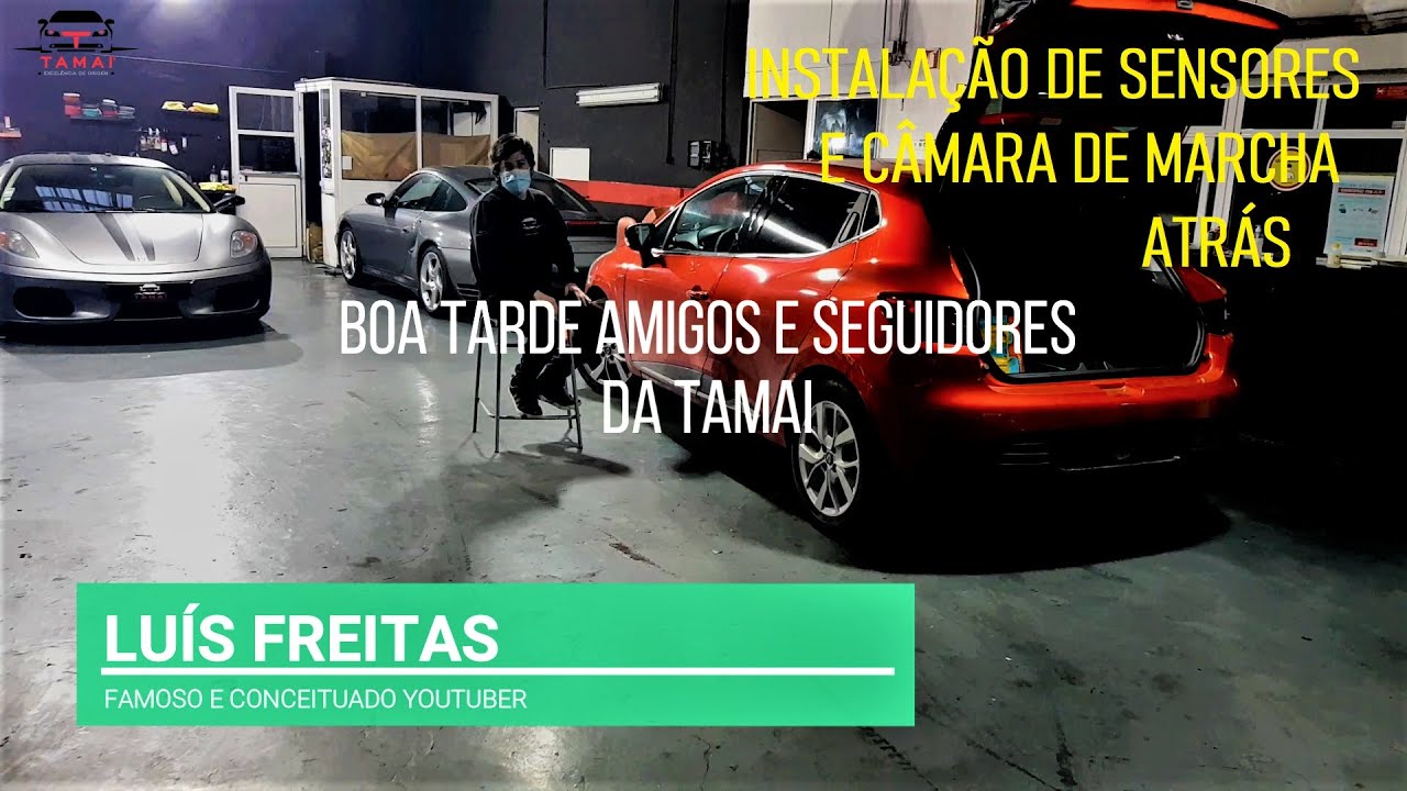 Montagem de Sensores de Estacionamento  ( e Câmara de marcha-atrás )