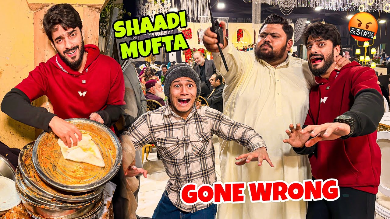 UNCLE CAUGHT US 🤬| WITHOUT INVITATION WEDDING ATTENDING 😳 | GONE WRONG