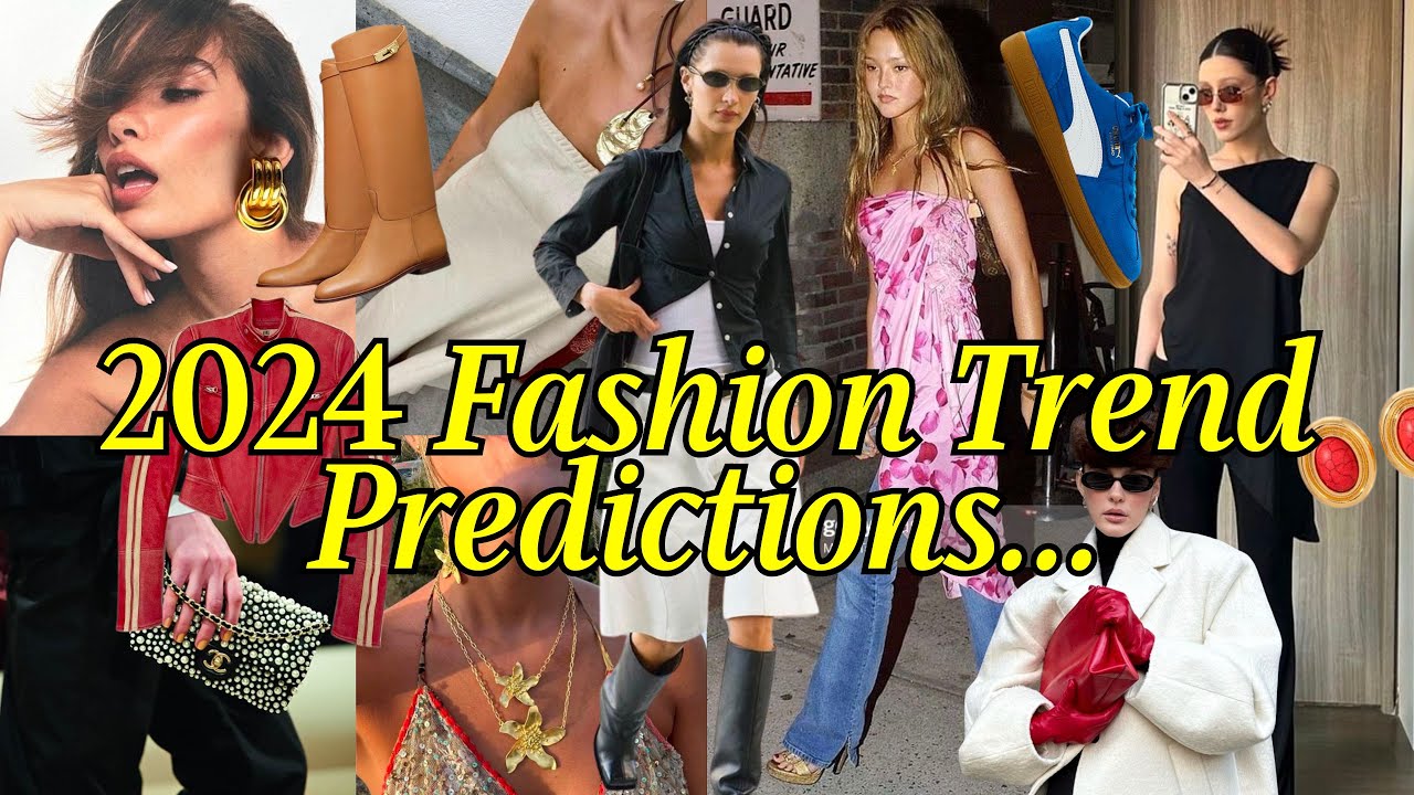 2024 FASHION TREND PREDICTIONS / FORECAST 👀 (what to wear in 2024) | Alyssa Lyanne