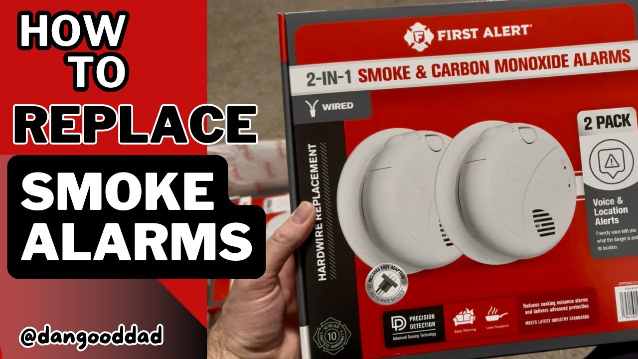 How To Replace Hardwired Smoke Alarms With First Alert 2-In-1 Smoke And Carbon Monoxide Alarms