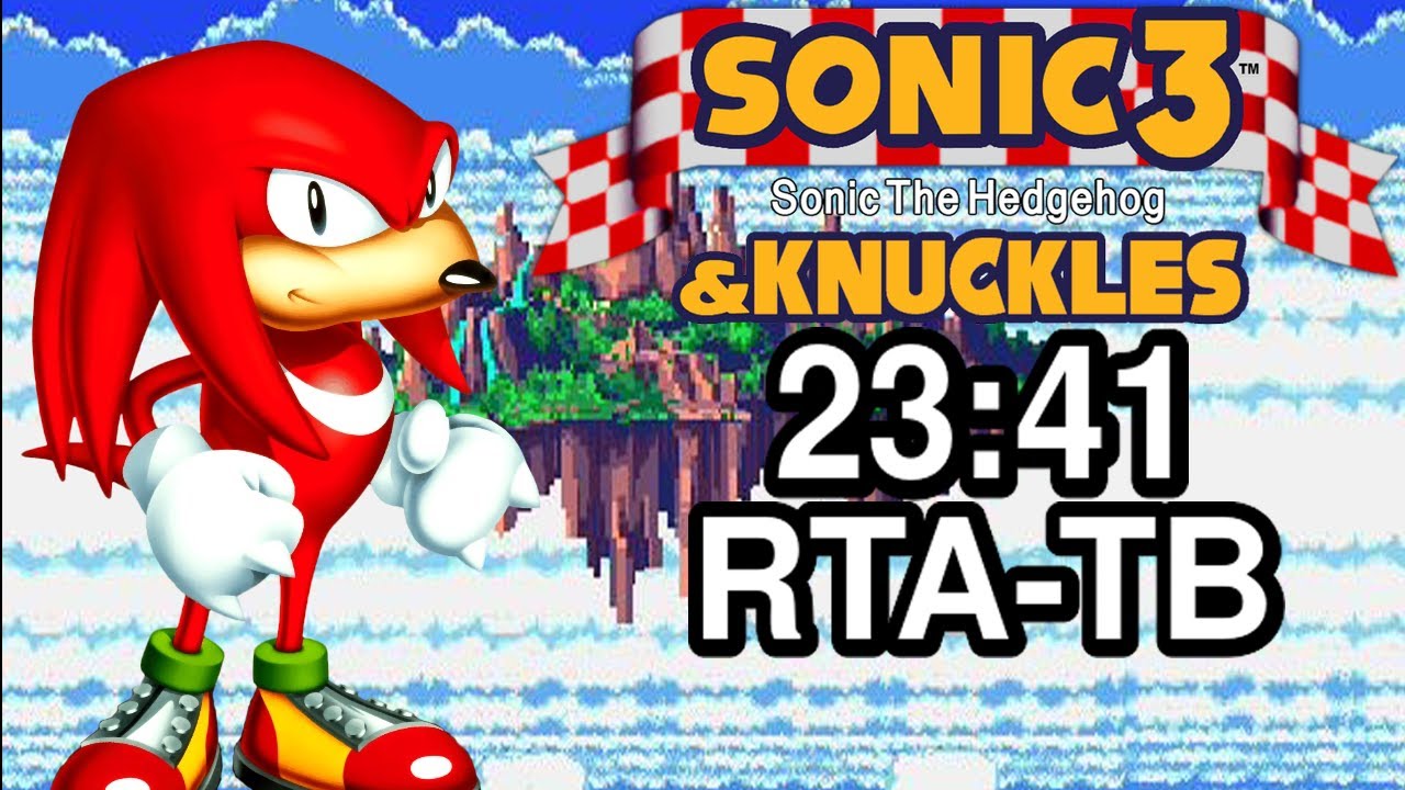 Sonic 3 & Knuckles - Knuckles speedrun in 23:41 RTA-TB