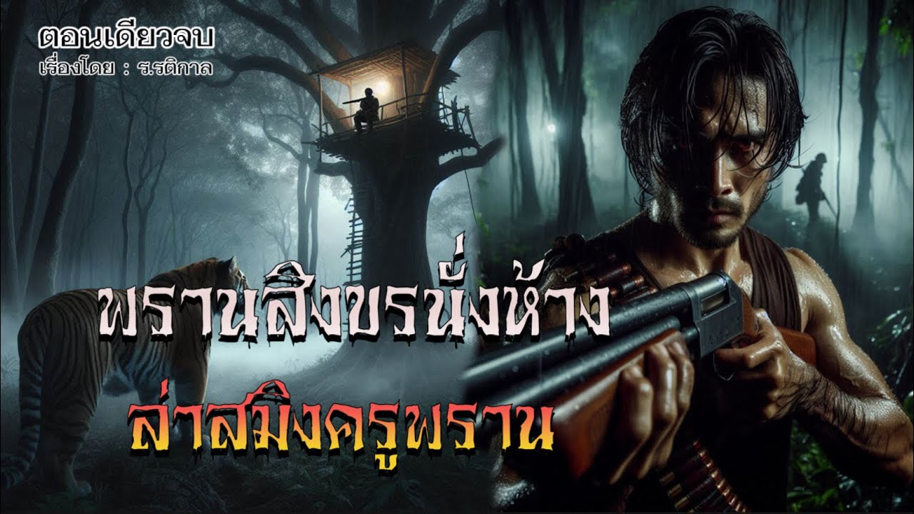 พรานสิงขรนั่งห้าง..ล่าสมิงครูพราน | เรื่องเล่าจากพรานป่า | (ตอนเดียวจบ)