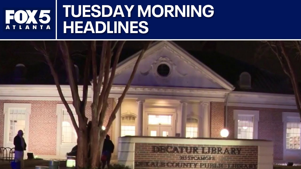 Library shooting, Fulton County raid fallout, police officers shot, jail issues | FOX 5 News