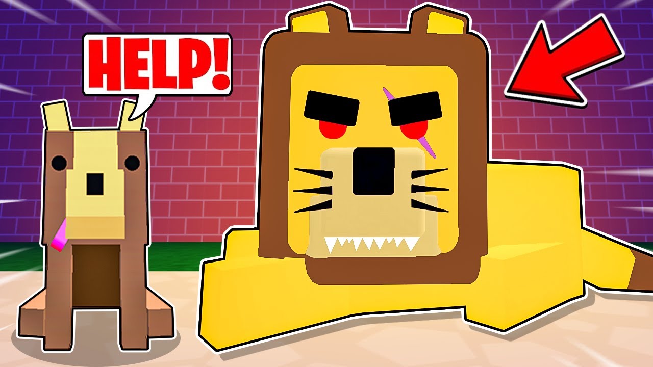 ROBLOX PET STORY SECRET LION BOSS ENDING!