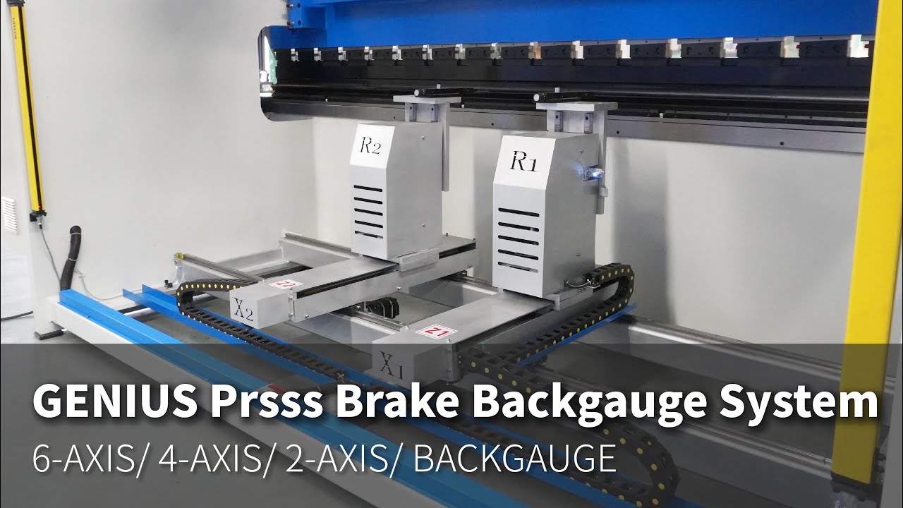 Genius Press Brake Backgauge System 6-Axis/4-Axis/2-Axis