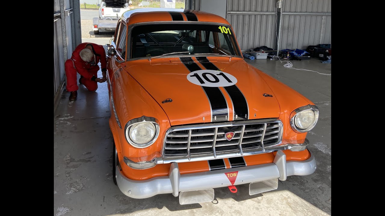 Scotty's Shed: Maiden Voyage of FC Holden Race Car