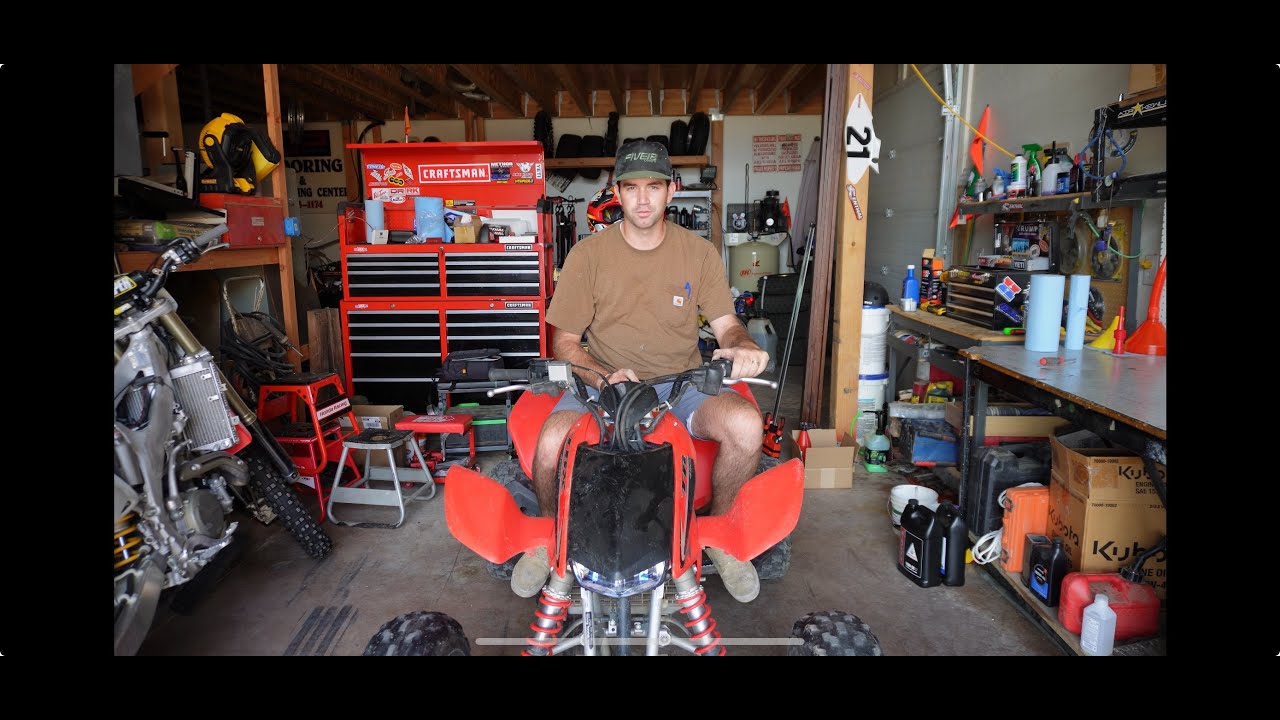 How To Put New Headlights TRX450R