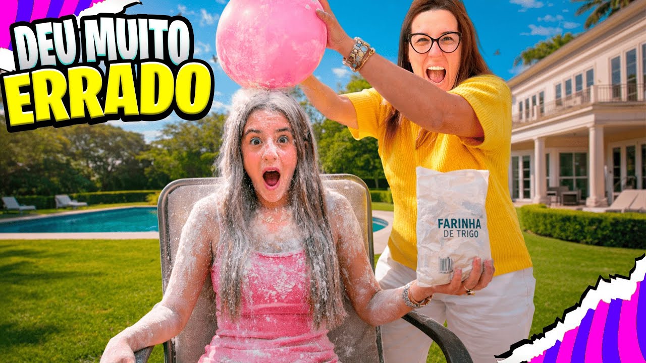 TESTAMOS AS BRINCADEIRAS MAIS VIRAIS DA INTERNET … E, ACABOU MUITO MAL ! 
