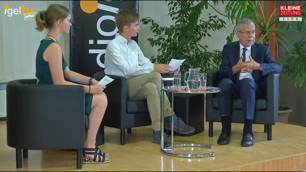 Bundespräsident Van der Bellen im Interview