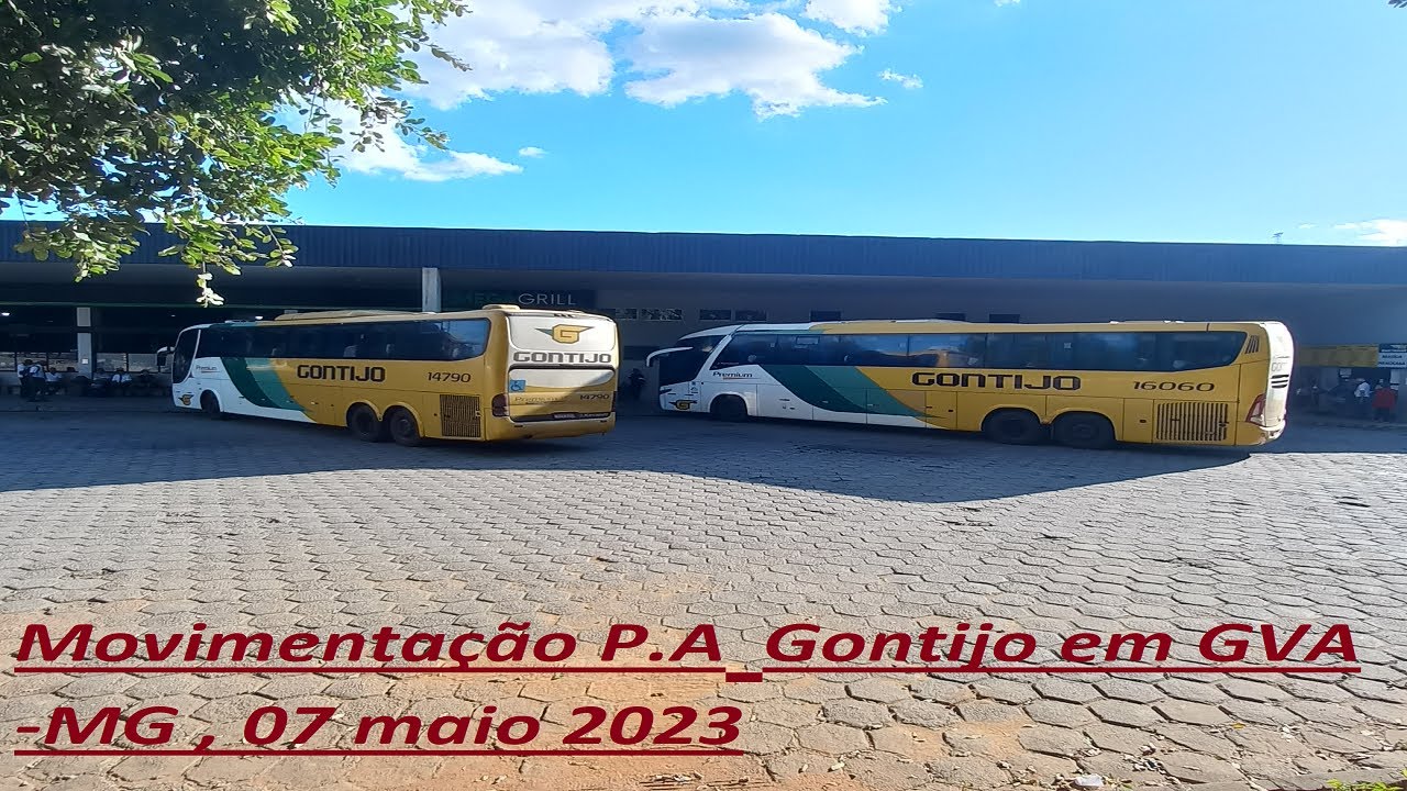 Movimentação Ponto de apoio da Gontijo em Governador Valadares-MG ,07 maio de 2023 WiltonRobertobus