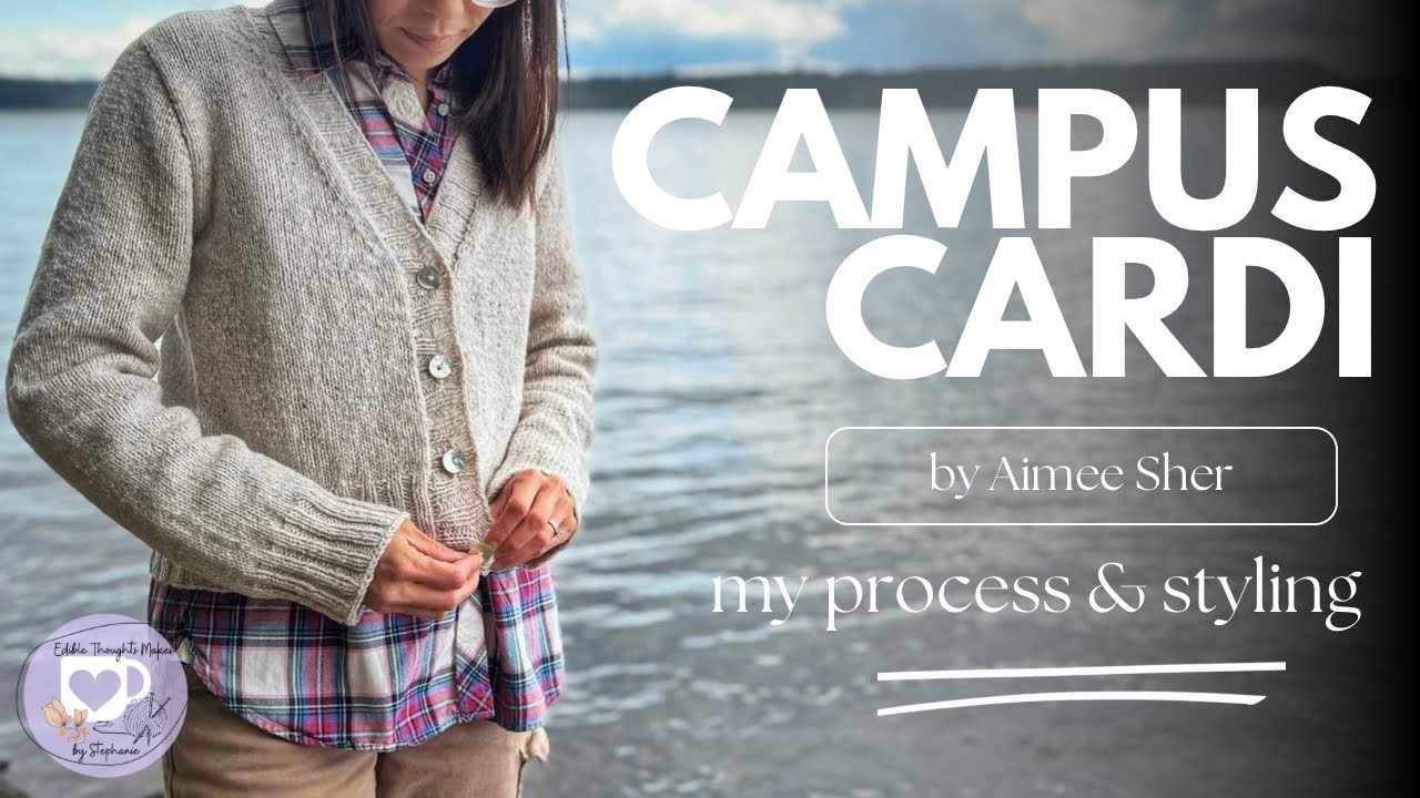 Campus Cardi: Мой процесс и стиль | Съедобные мысли делают
