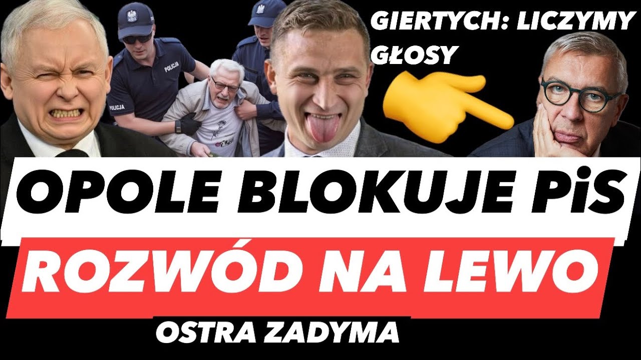 Bąkiewicz: fikcyjny rozw&oacute;d i długi❓Opolskie grzmi &bdquo;PiS to komuna&rdquo; | Giertych: odwołać Nawrockiego