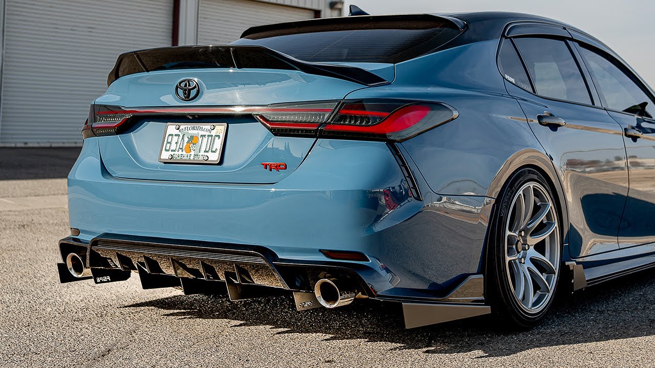 How To Install (2020-2024) Toyota  Camry TRD Rear Diffuser - FSPE