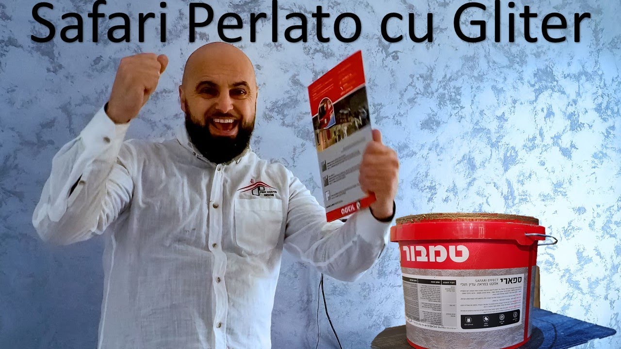 Safari_Perlato_Gliter SPG 420 Aplicare profesionala. Invata dupa mine #comanda_online artindeco.ro