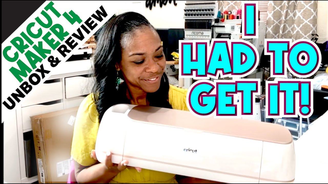 CRICUT MAKER 4 UNBOXING & REVIEW | IS IT WORTH IT | RHINESTONE FLOCK SETTINGS