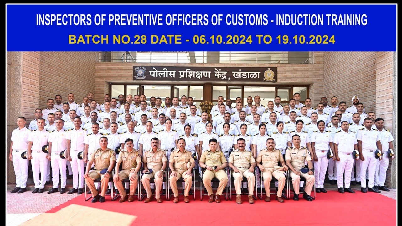 Police Training of Preventive Officers SSC CGLE 2023 at PTC Khandala