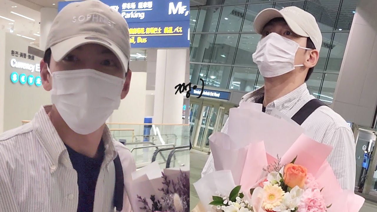 4K Ji Chang Wook 지창욱 입국✈️ (ICN from HKG) [230314 행사 참석]