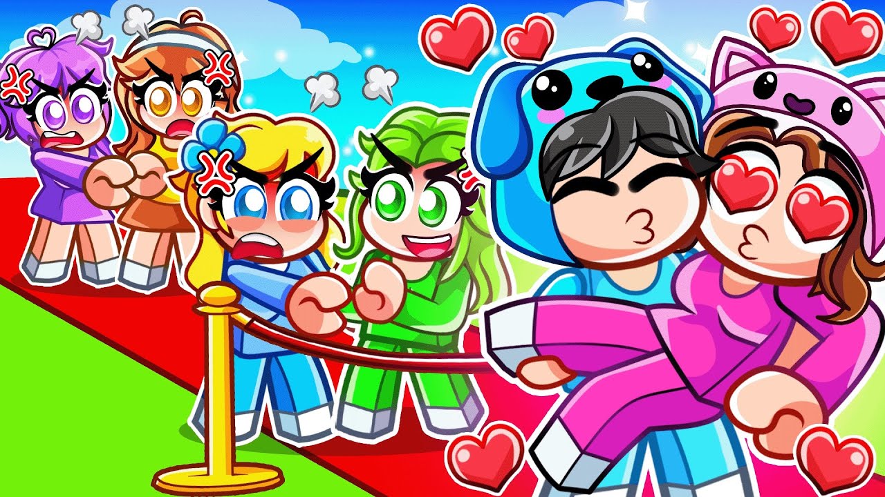Омз играет в игру «Обними или пропусти» со всеми безумными фанатками...
