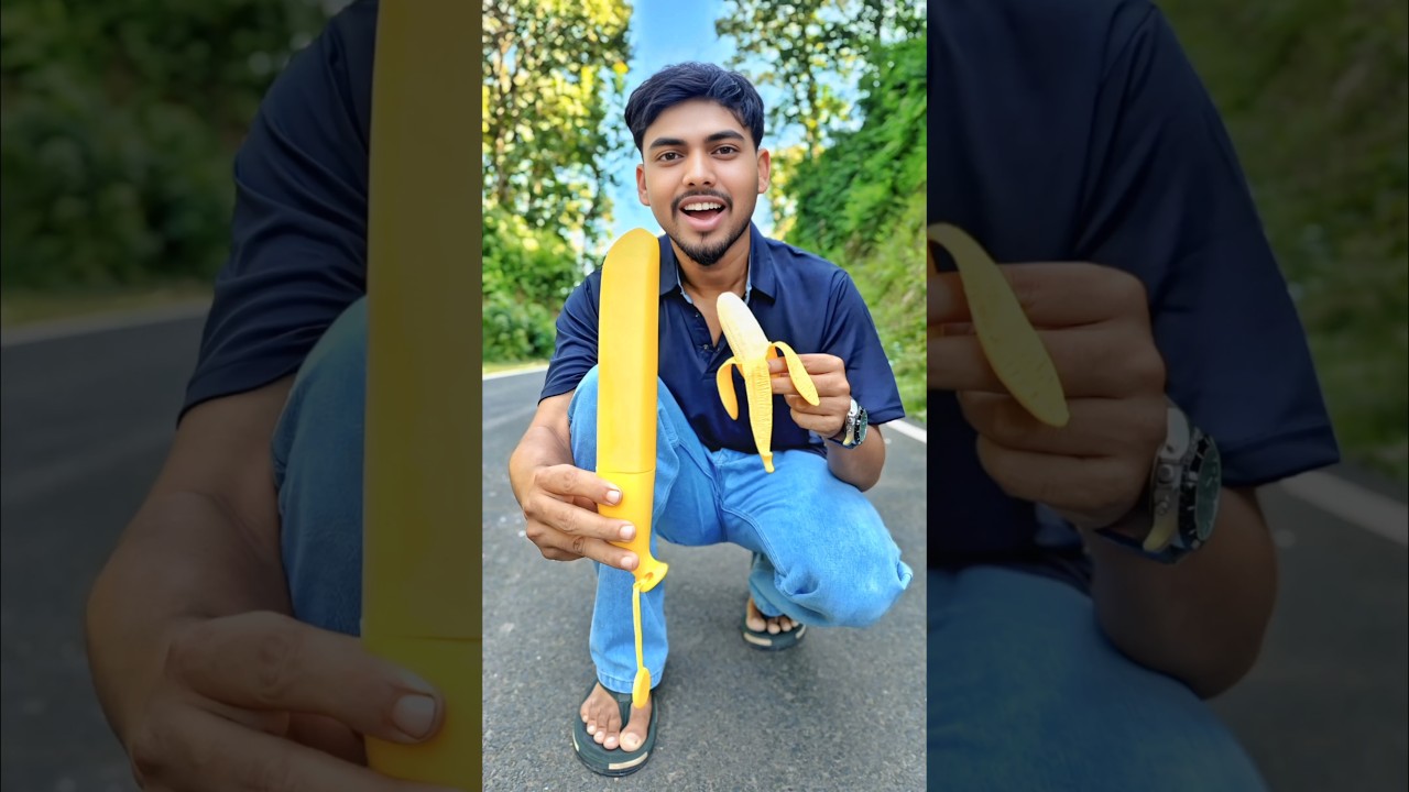 Fake Banana VS Fake Banana Wala Umbrella 😱