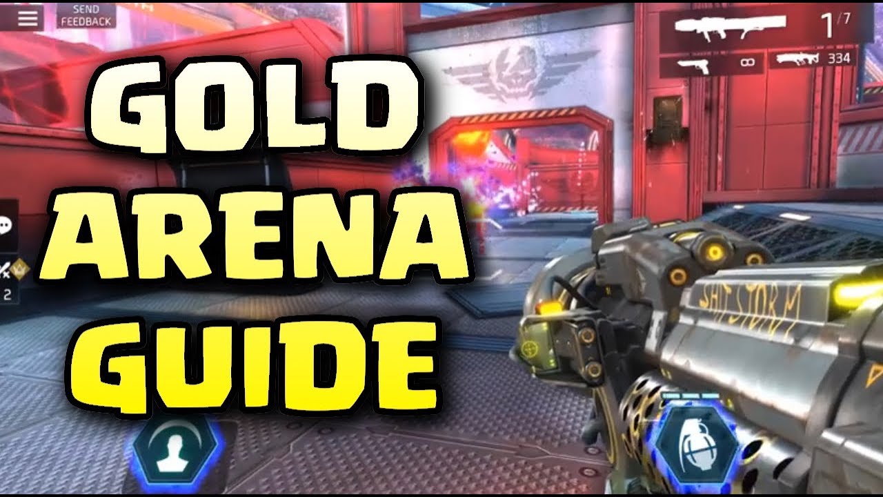 GOLD ARENA Strategy guide and tips - Shadowgun Legends