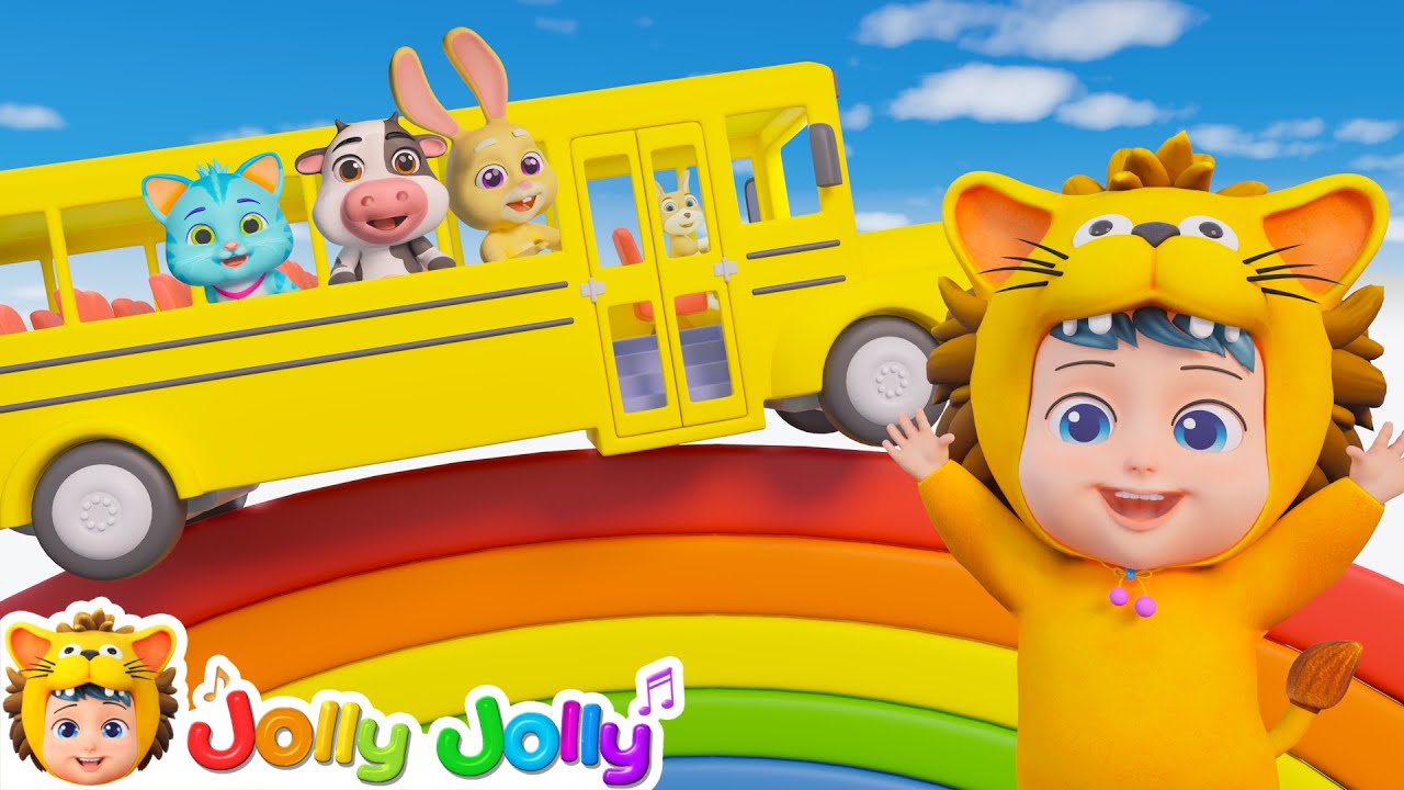 Colors On The Road | + More | Learn Colors | Jolly Jolly - Learn and Play - Nursery Rhymes