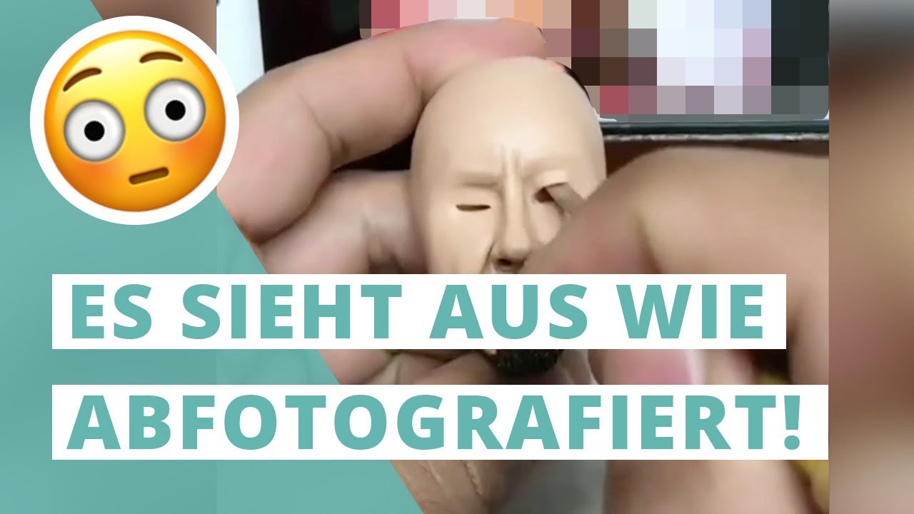 Realistische Kunst aus Knete