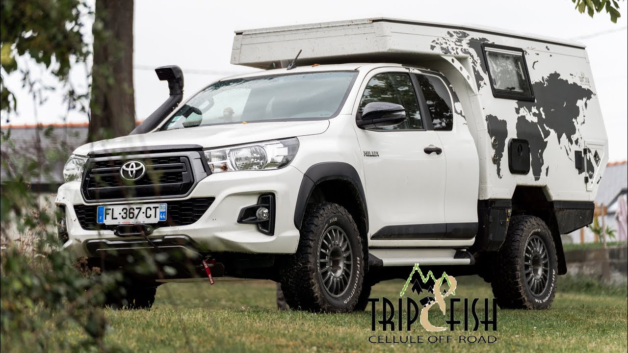 Cellule Trip & Fish sur Toyota HiLux : Présentation + Visite