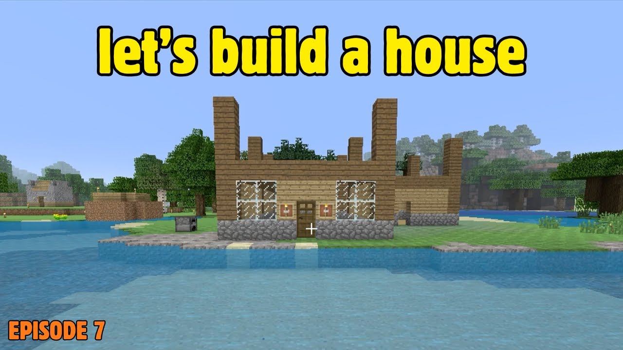 Minecraft Xbox 360: прохождение игры — начало строительства моей основной базы.