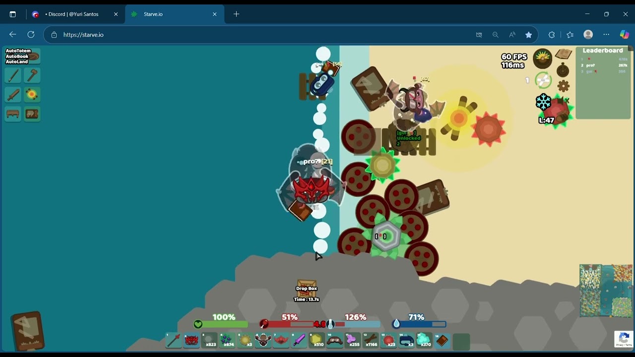 Starve.io~ Raid 1kk + Random clips