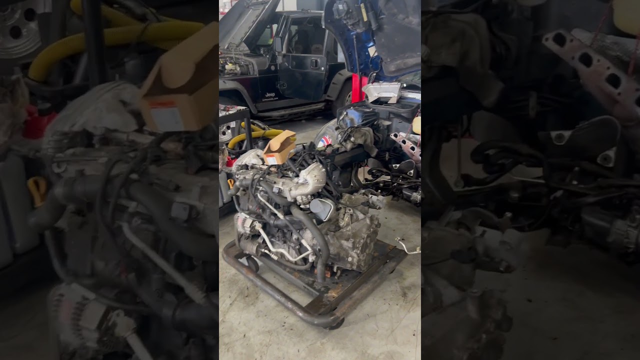 Mini engine removal