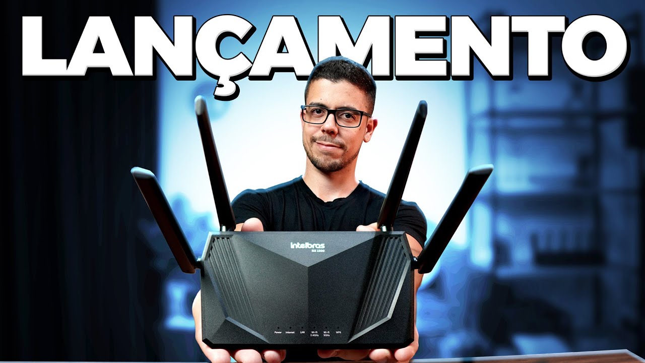 CHEGOU O RX 1500! PRIMEIRO ROTEADOR WI-FI 6 DA INTELBRAS!
