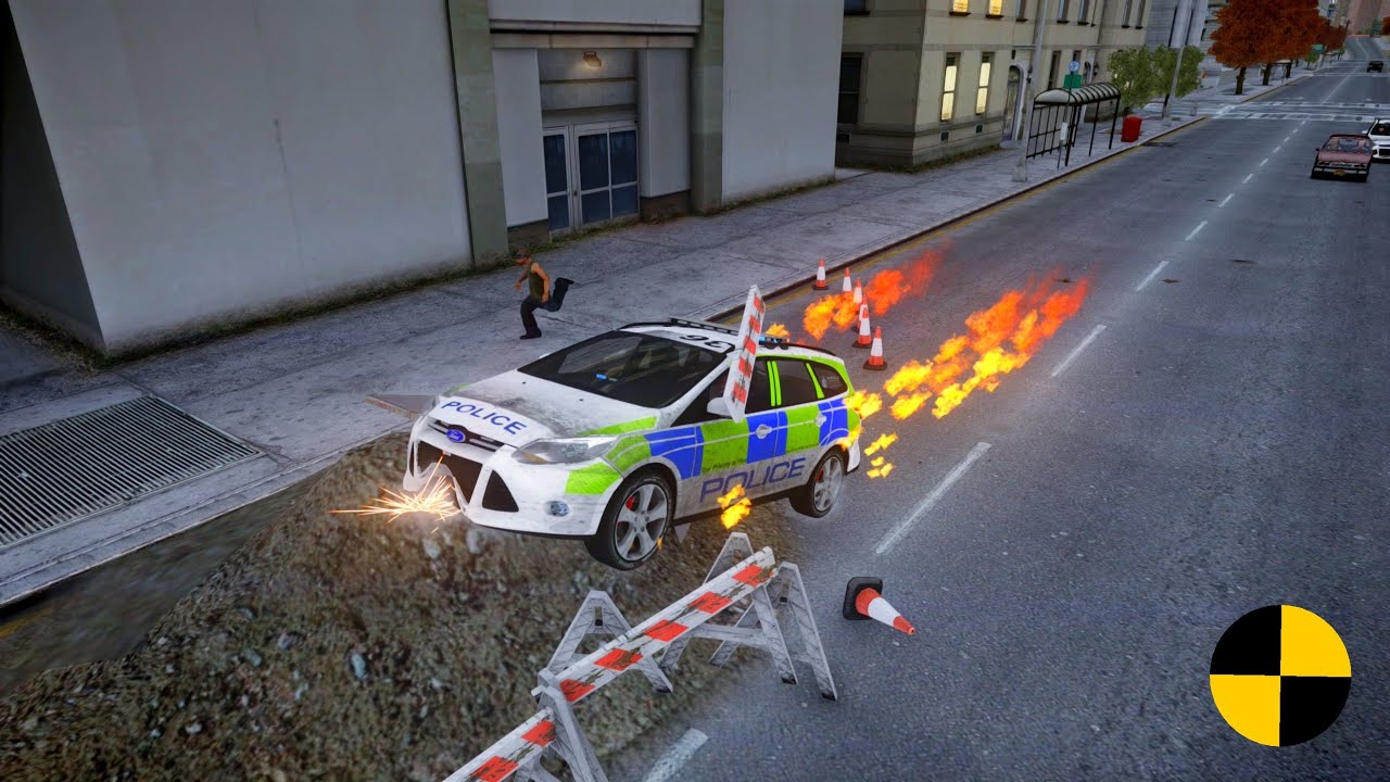 GTA 4 CRASH TESTING REAL CAR 99