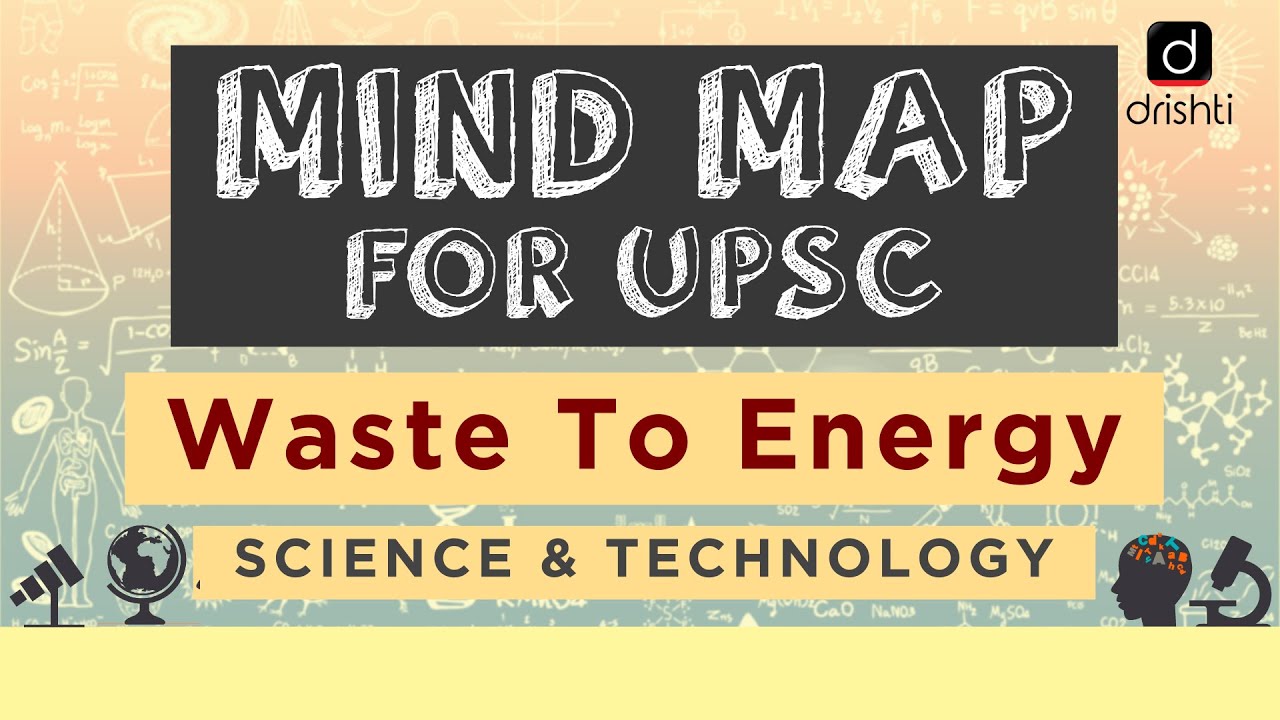MindMaps for UPSC – Waste To Energy (Science and Technology)