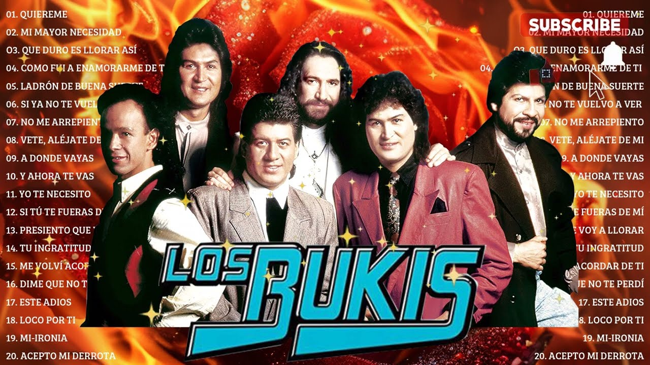 Los Bukis éxitos Mix Viejitas Pero Bonitas - Las 35 Grandes Éxitos Favoritos de Los Bukis 80 y 90s