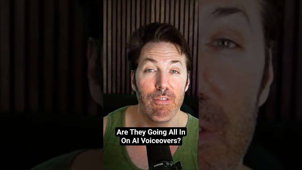 Human Voices Are Still Needed! #voicefirst #voiceover #ai #aivoice #vocals #voiceactor #aivideo